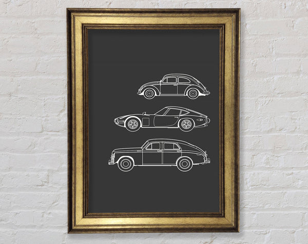 British Classic 7 Framed Print