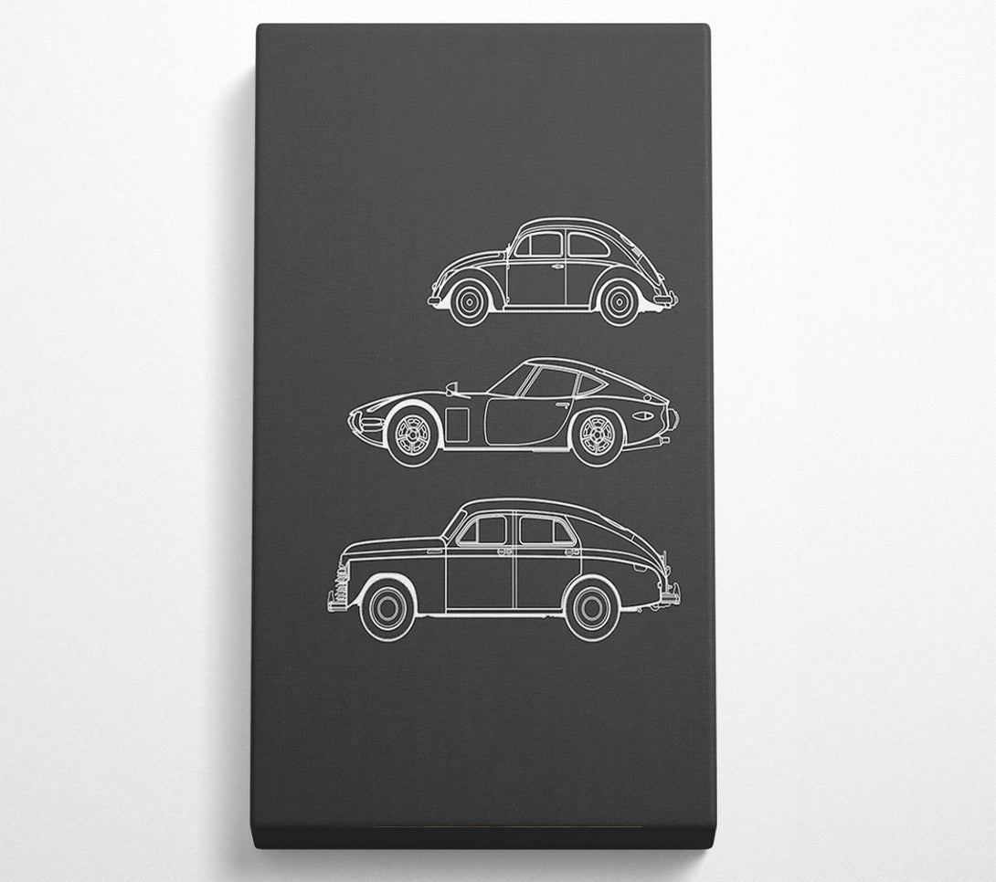 A Canvas Print of British Classic 7 Canvas Wall Art