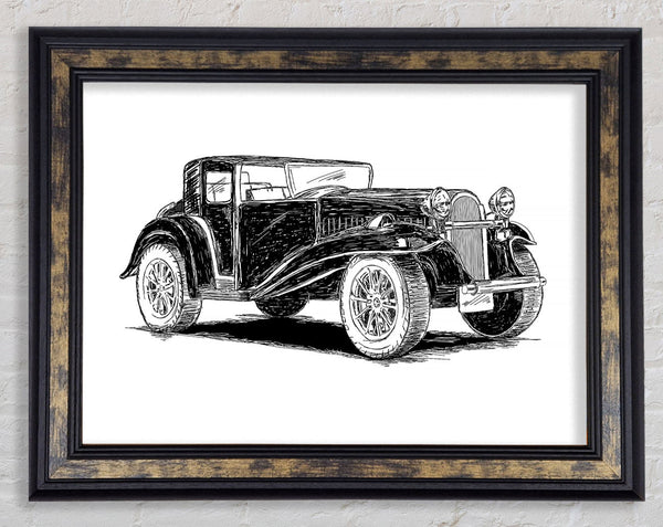 British Classic 18 Framed Print