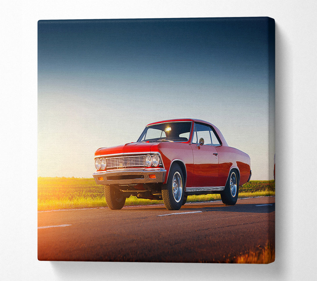  A Canvas Print of Mustang 11 Canvas Wall Art