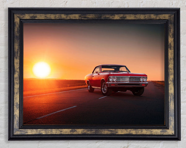 Mustang 12 Framed Print