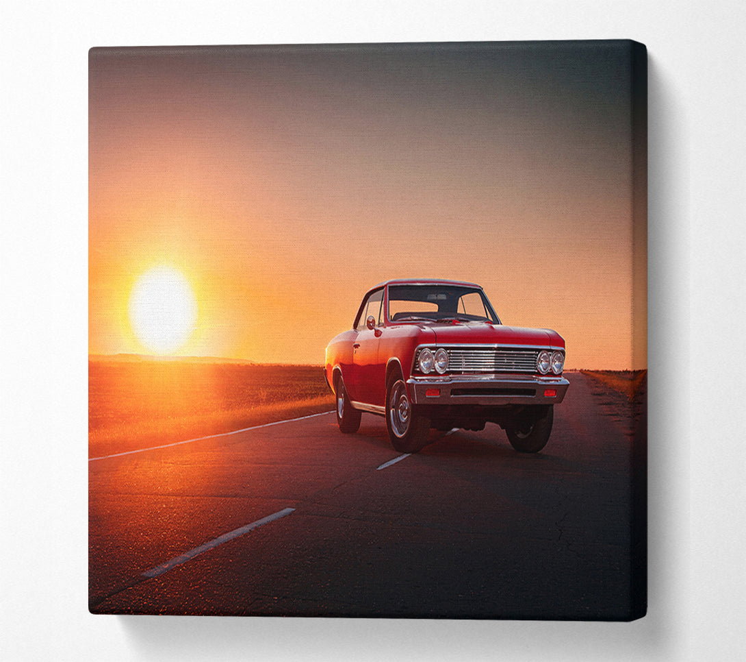  A Canvas Print of Mustang 12 Canvas Print
