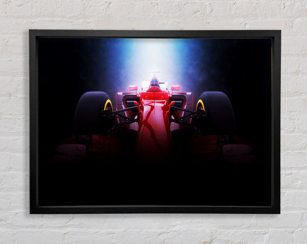 Track Day Framed Print