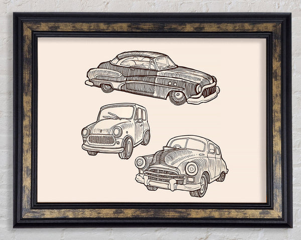 British Classic 16 Framed Print