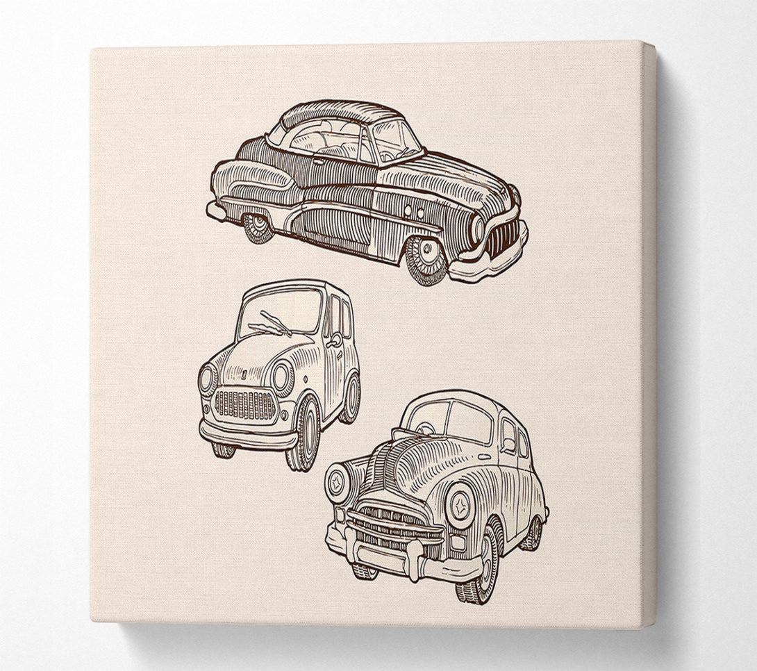  A Canvas Print of British Classic 16 Canvas Art