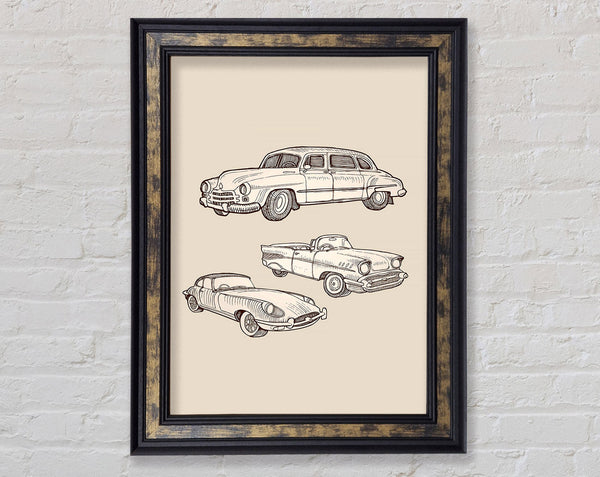 British Classic 17 Framed Print