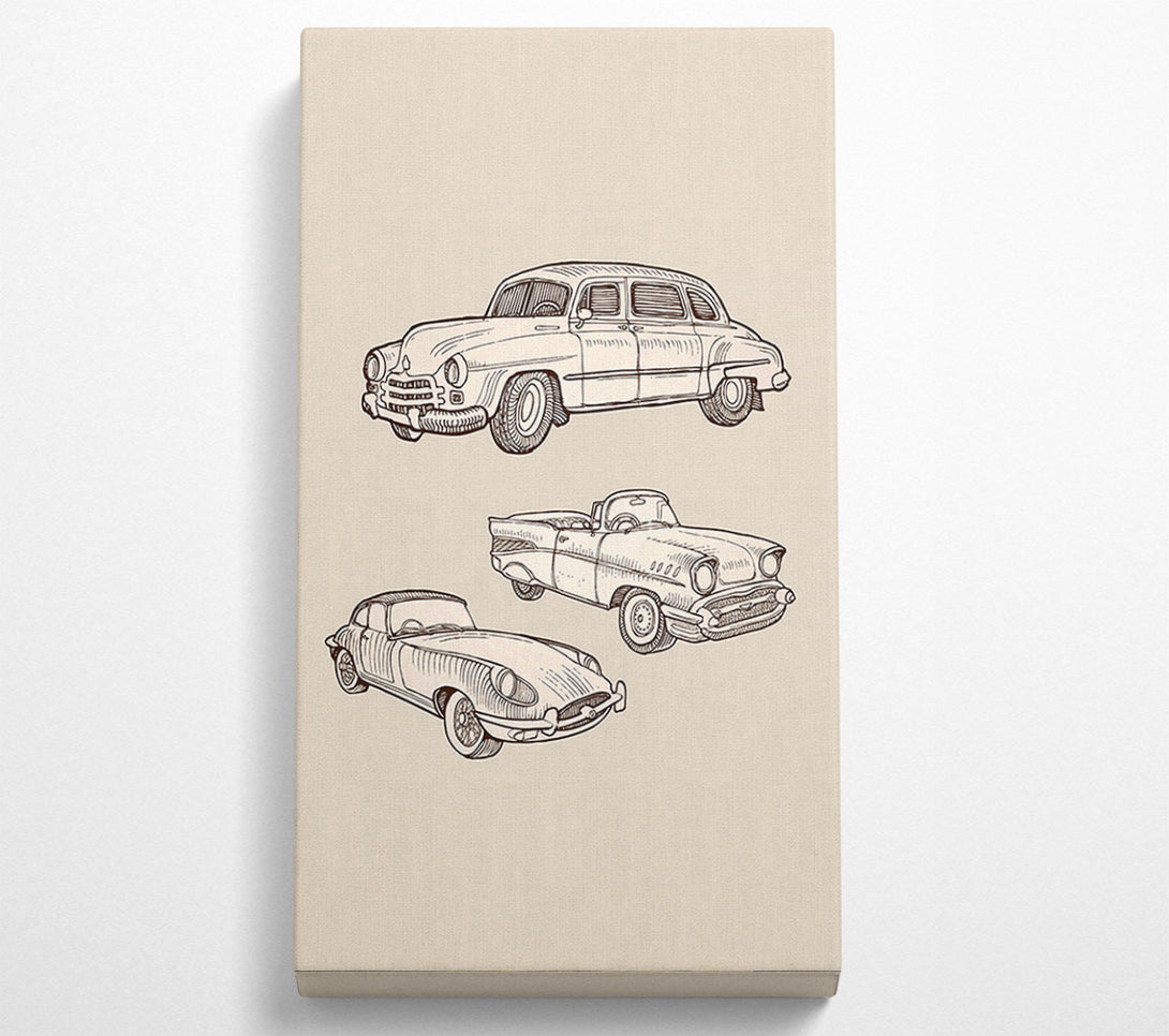  A Canvas Print of British Classic 17 Canvas Wall Art
