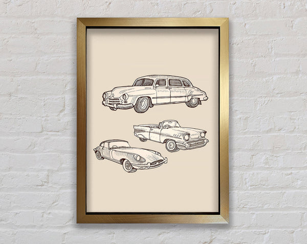 British Classic 17 Framed Print