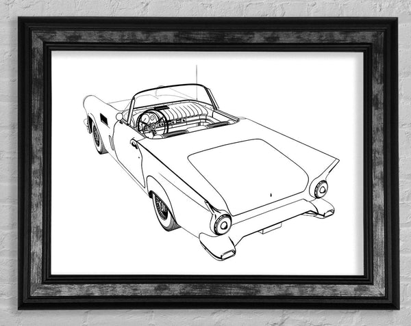 American Classic 13 Framed Print