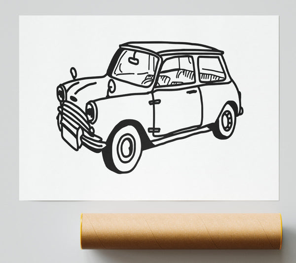 Retro Mini 1 Print