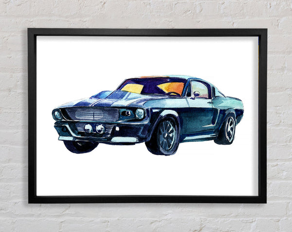 Mustang 14 Framed Print