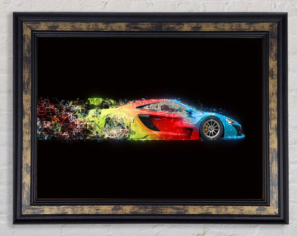 Breaking The Sound Barrier Framed Print