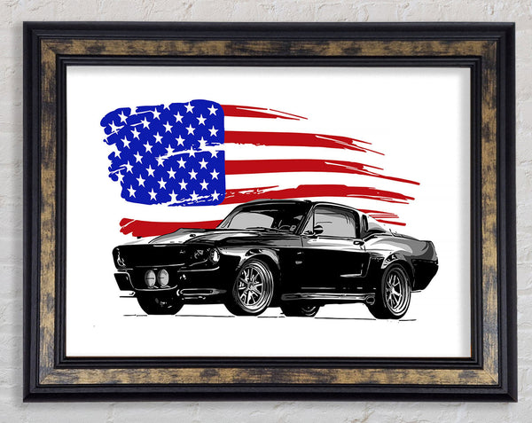 Mustang 15 Framed Print