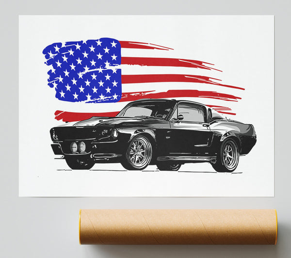Mustang 15 Giclee Print