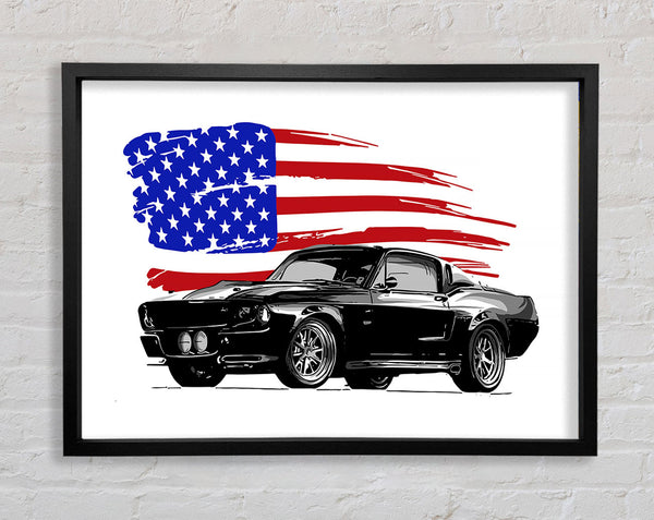 Mustang 15 Framed Print