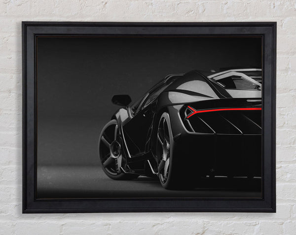 Black Beauty 2 Framed Print