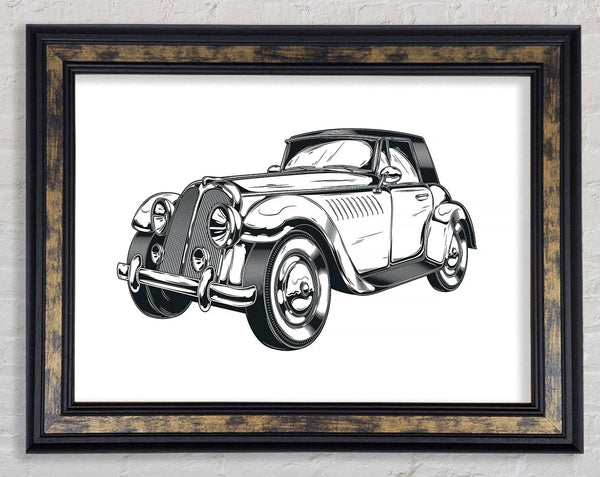 British Classic 20 Framed Print