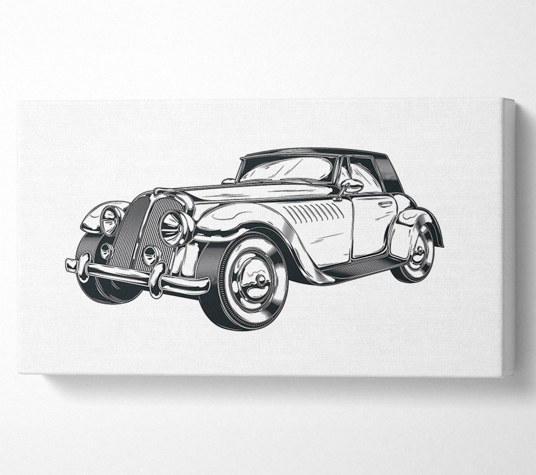  A Canvas Print of British Classic 20 Canvas Print