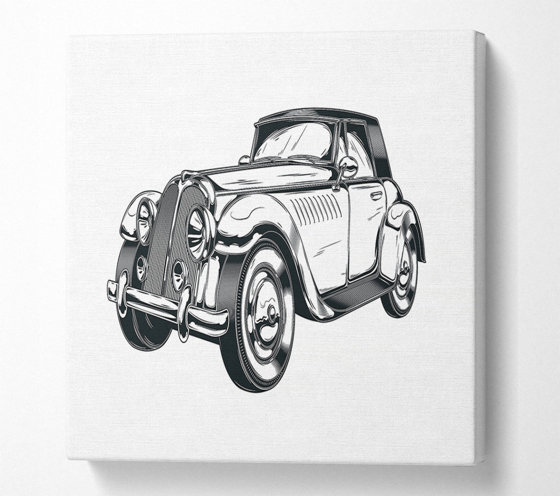  A Canvas Print of British Classic 20 Canvas Print