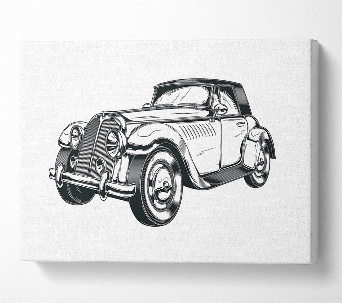  A Canvas Print of British Classic 20 Canvas Print