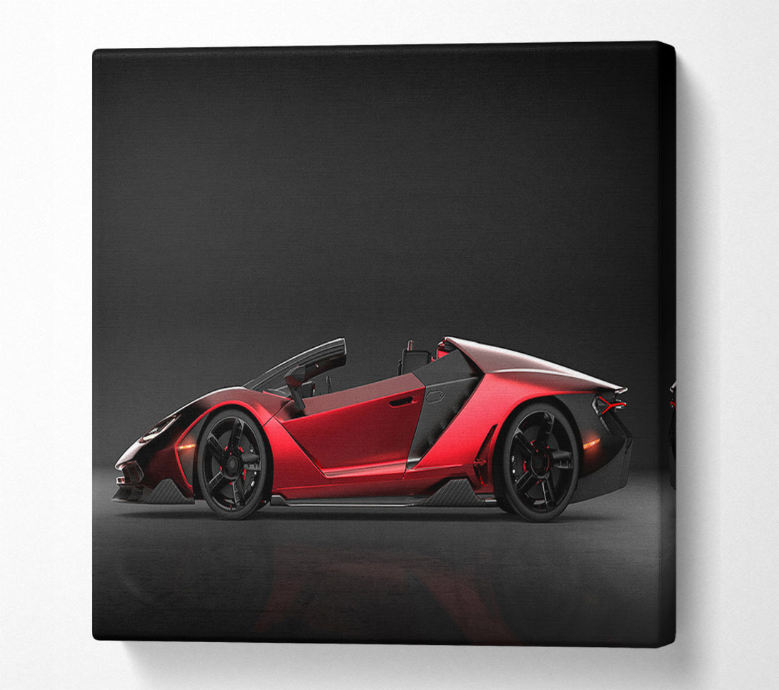  A Canvas Print of Super Car 1 Canvas Wall Art