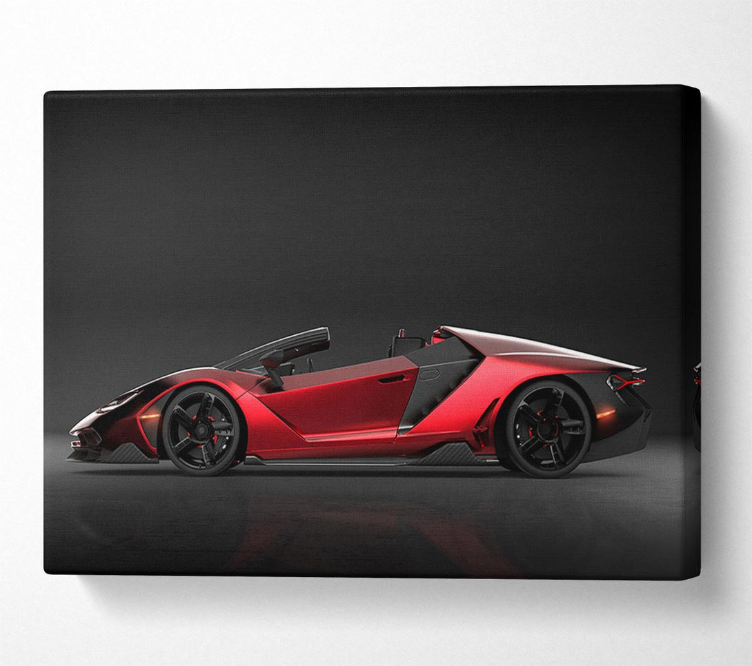  A Canvas Print of Super Car 1 Canvas Wall Art