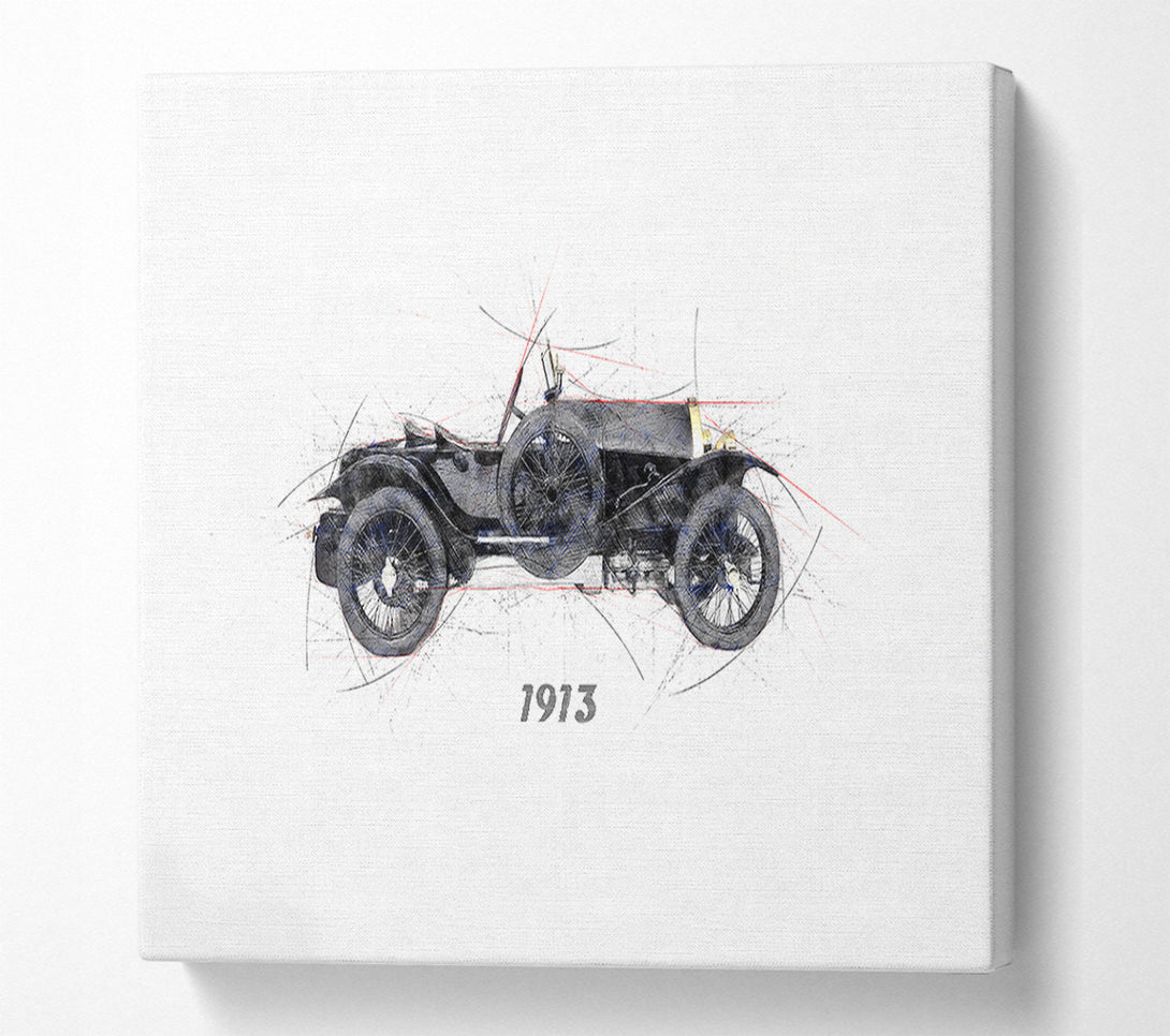  A Canvas Print of British Classic 13 Canvas Wall Art