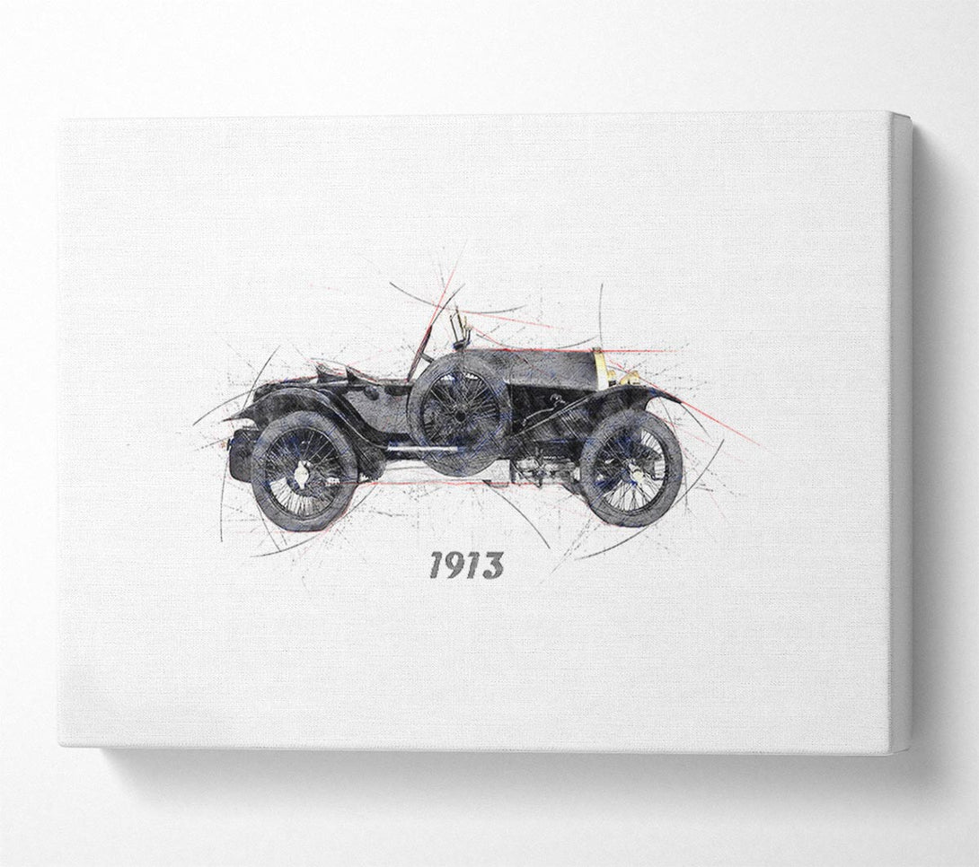 A Canvas Print of British Classic 13 Canvas Wall Art