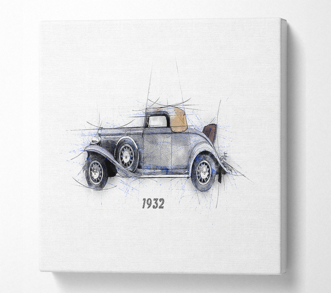  A Canvas Print of British Classic 10 Canvas Print