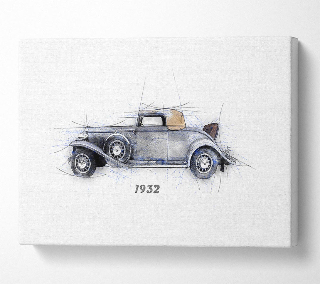  A Canvas Print of British Classic 10 Canvas Print