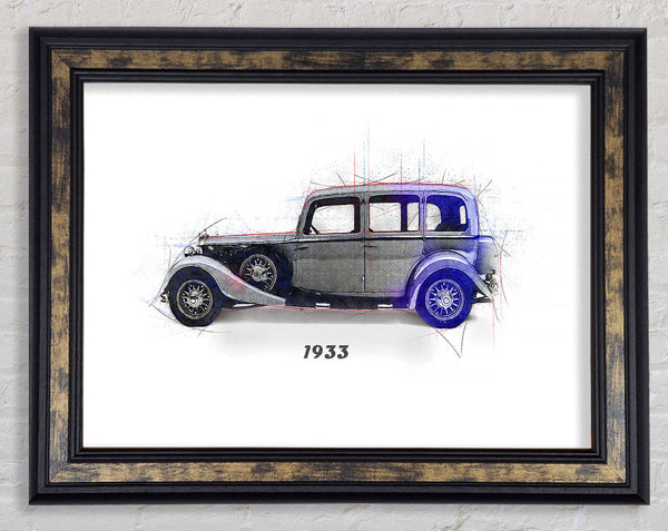 British Classic 9 Framed Print