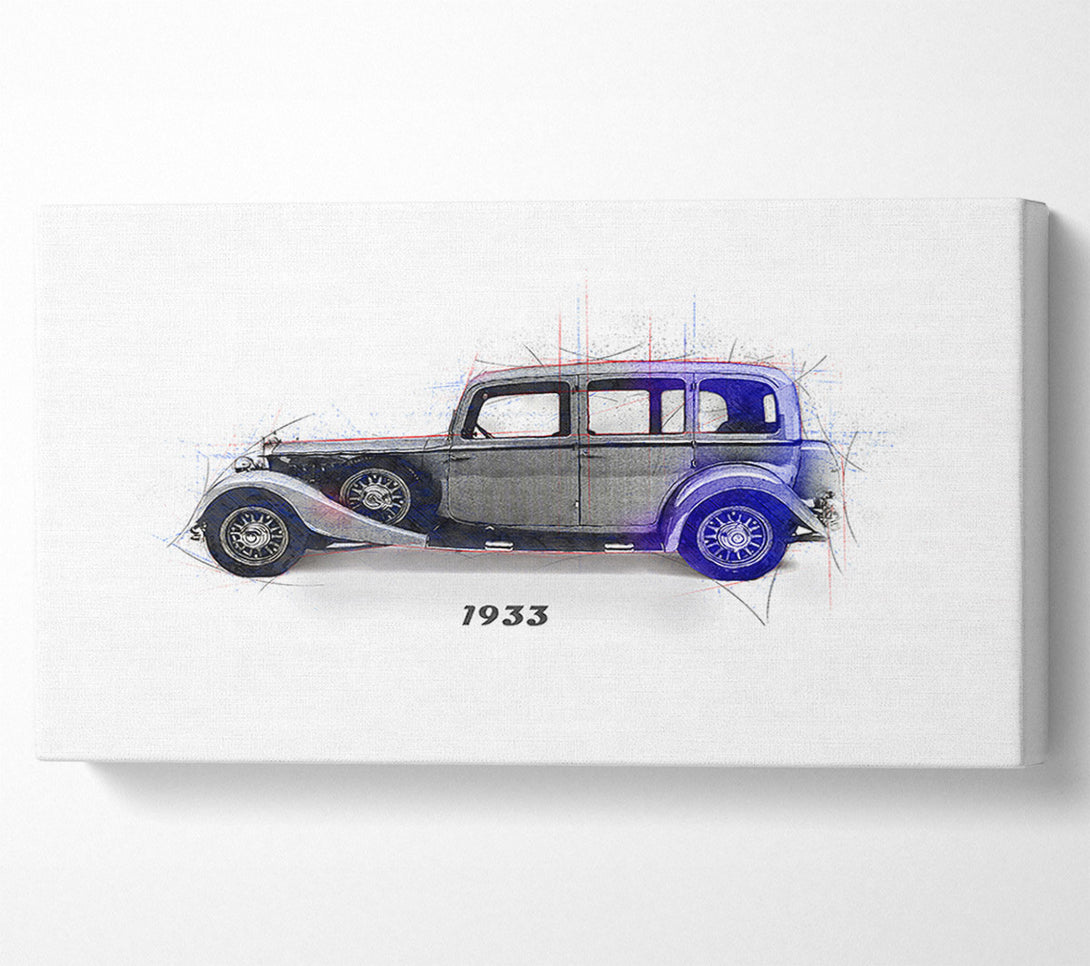  A Canvas Print of British Classic 9 Canvas Art