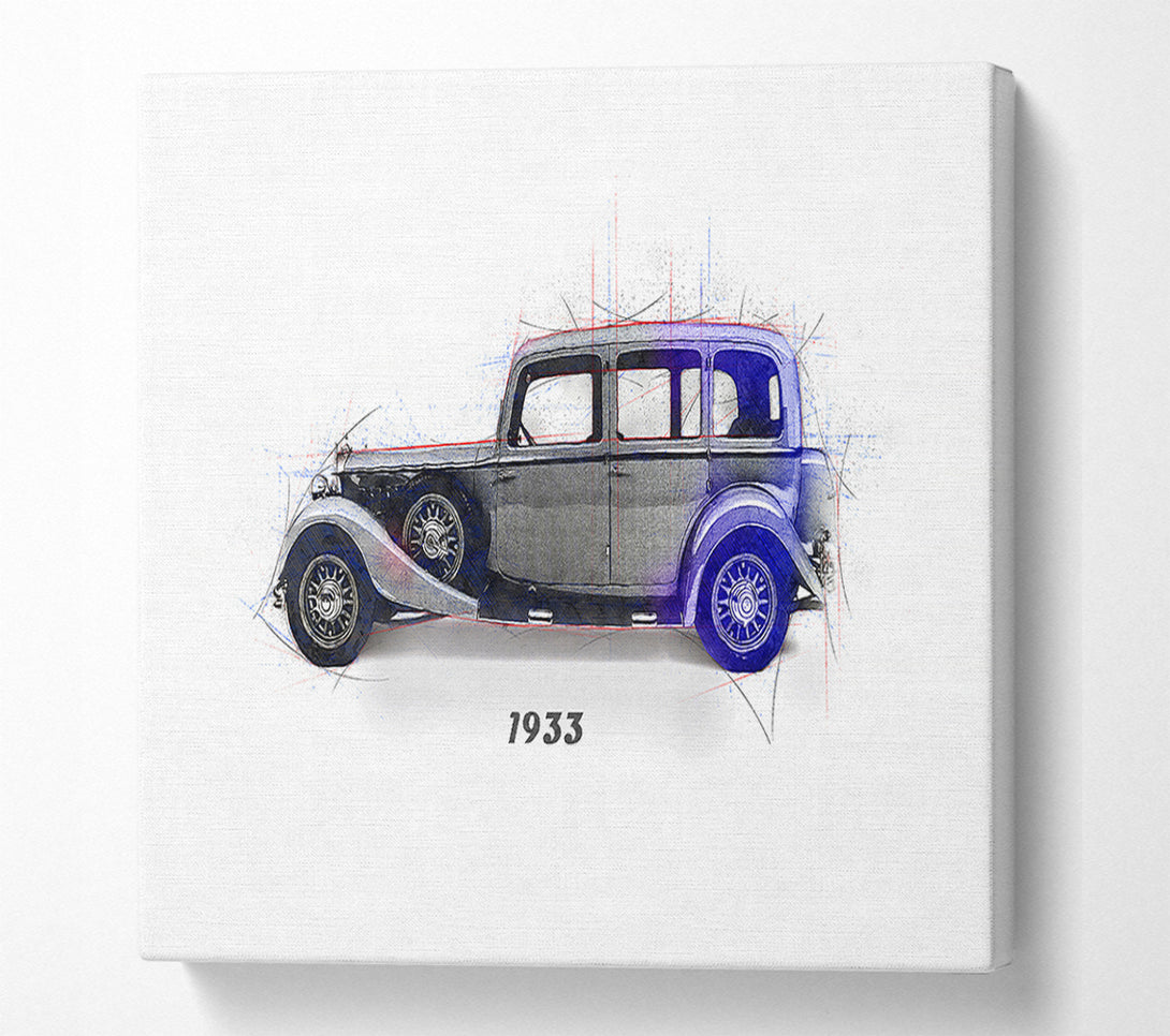  A Canvas Print of British Classic 9 Canvas Art