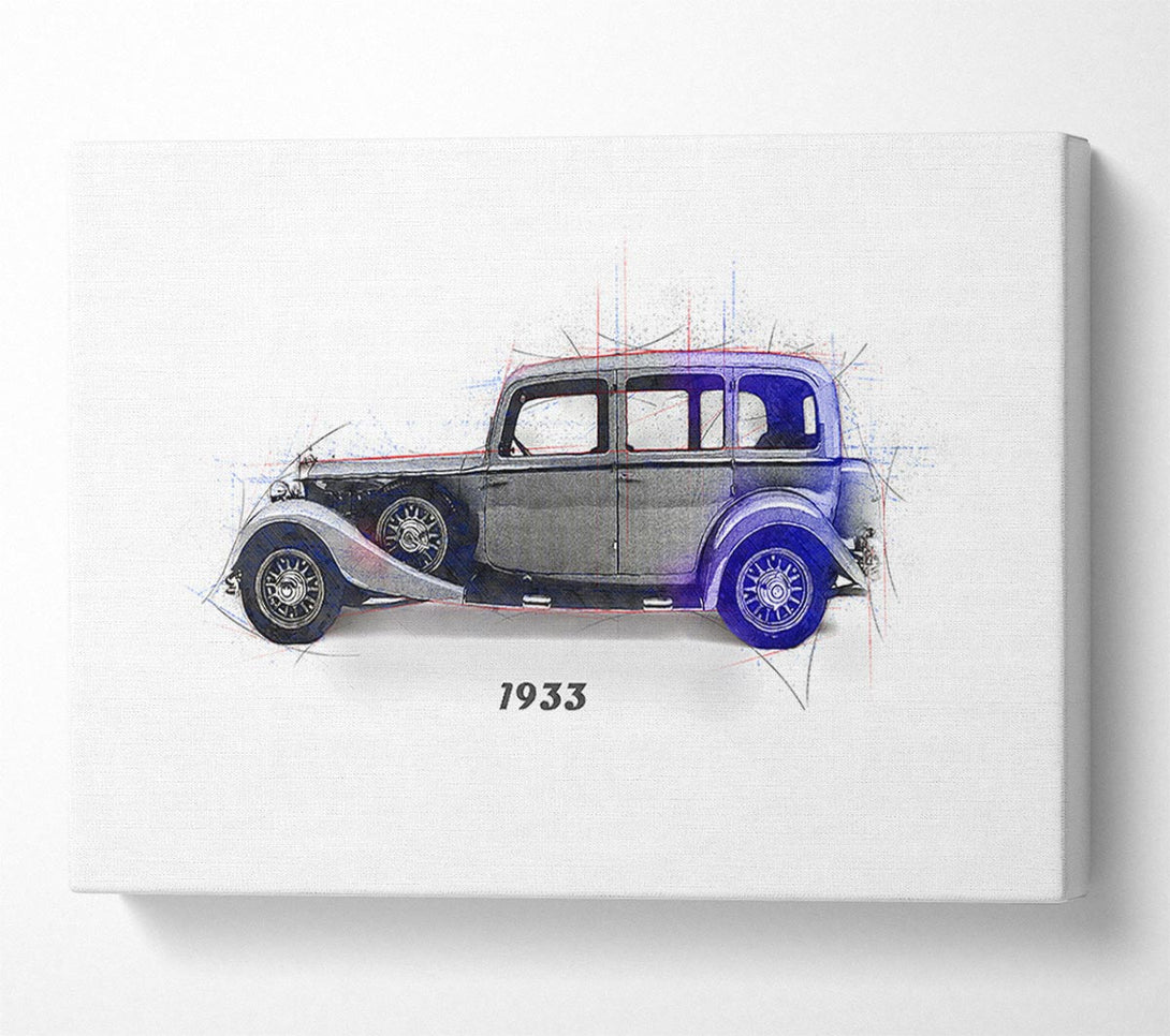  A Canvas Print of British Classic 9 Canvas Art