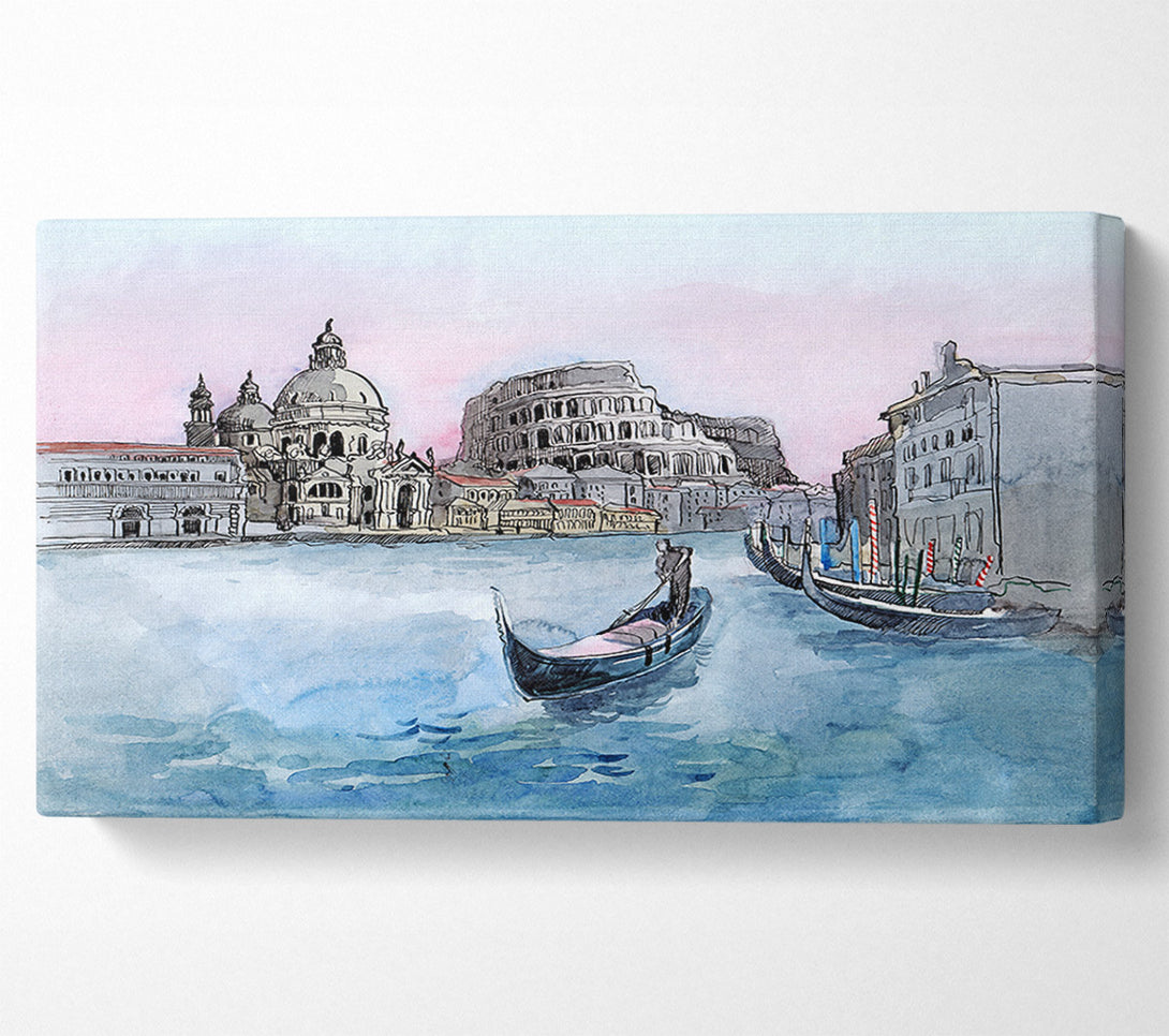  A Canvas Print of Gondola Ride 10 Canvas Art