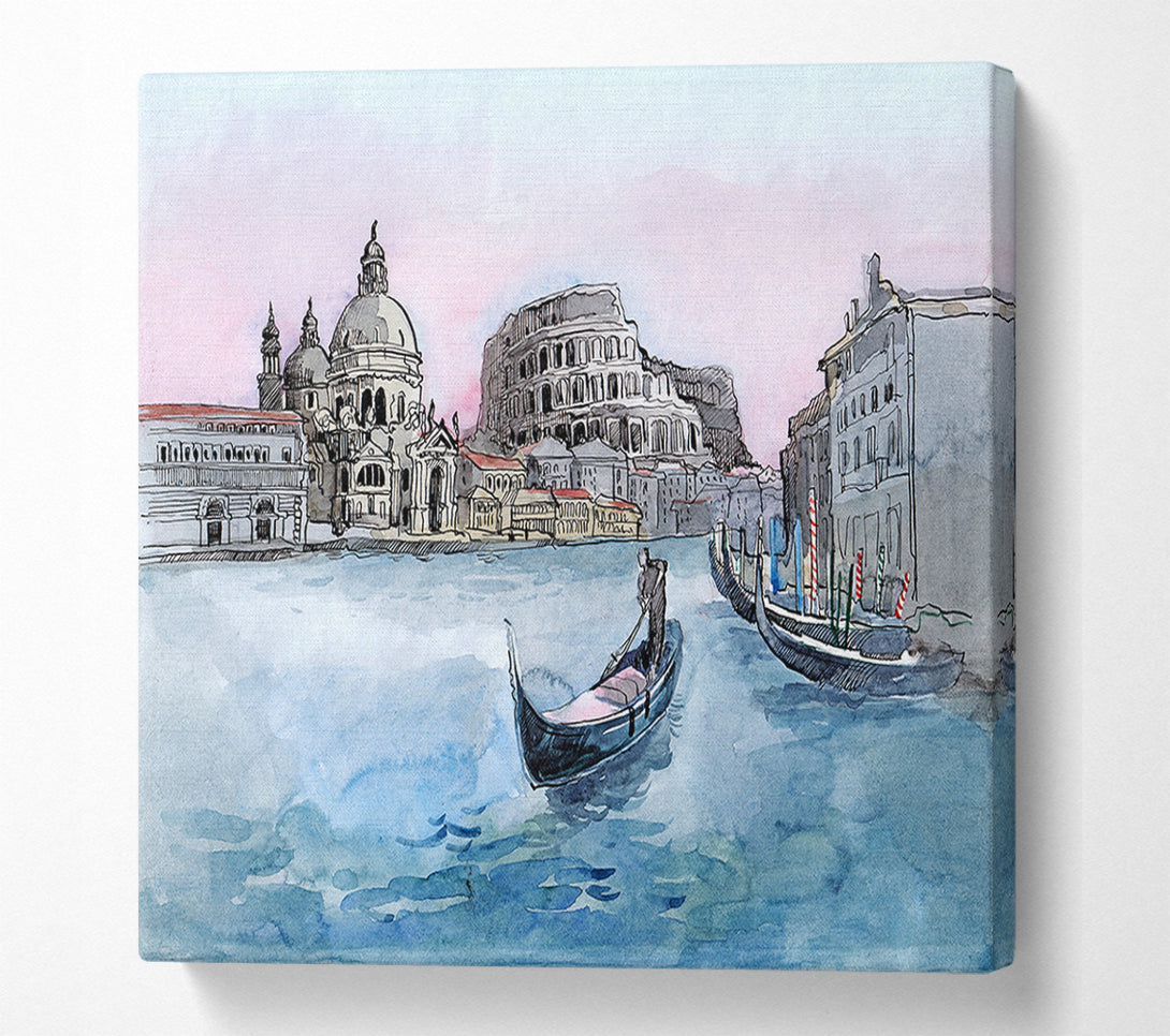  A Canvas Print of Gondola Ride 10 Canvas Art