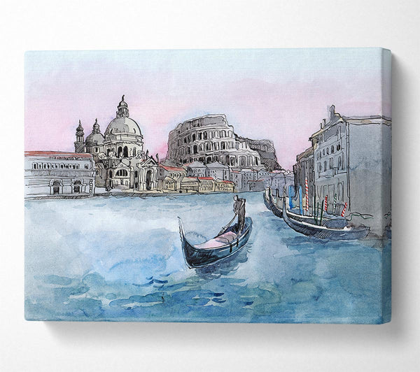  A Canvas Print of Gondola Ride 10 Canvas Art