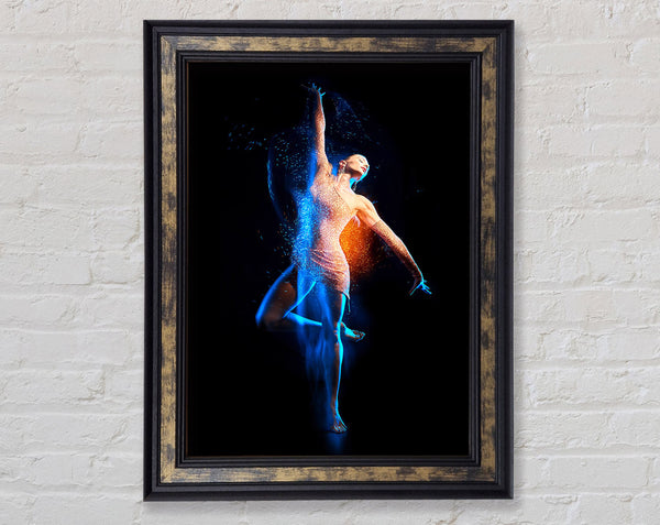 Feeling The Energy Framed Print