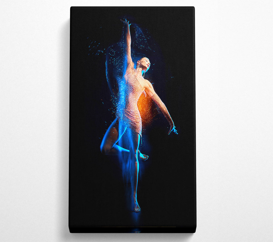  A Canvas Print of Feeling The Energy Canvas Print