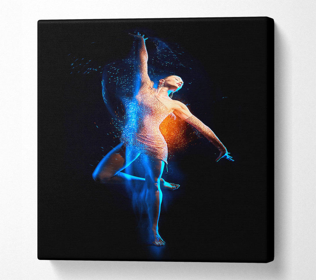  A Canvas Print of Feeling The Energy Canvas Print