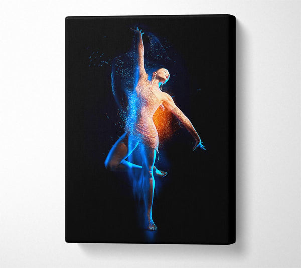  A Canvas Print of Feeling The Energy Canvas Print