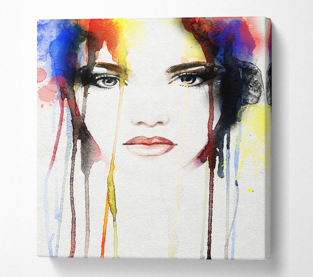  A Canvas Print of Unicorn Hair Canvas Wall Art