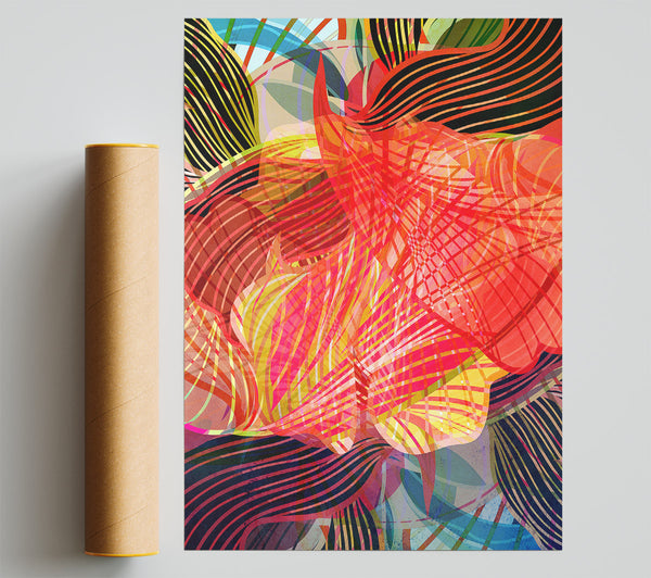 Red Leaves Print