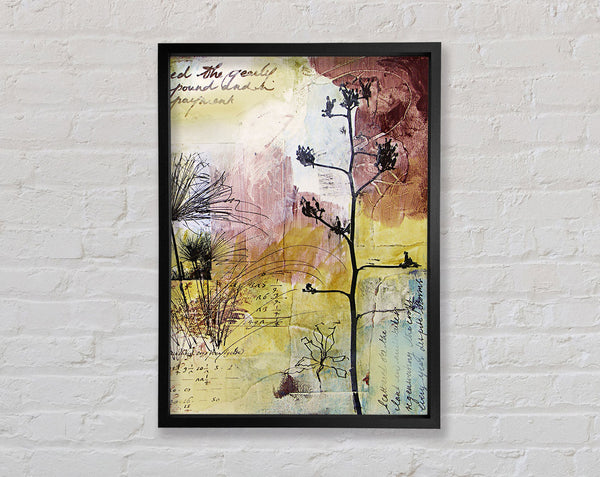 Woodland Montage 2 Framed Print
