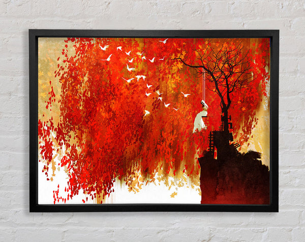 Wedding Day Wonder Framed Print