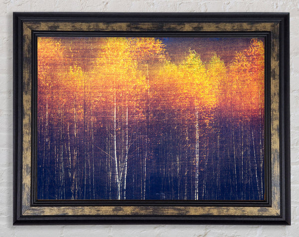 Just Gold Framed Print