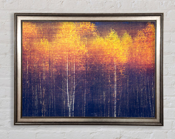 Just Gold Framed Print