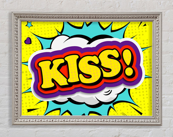 Kiss Framed Print