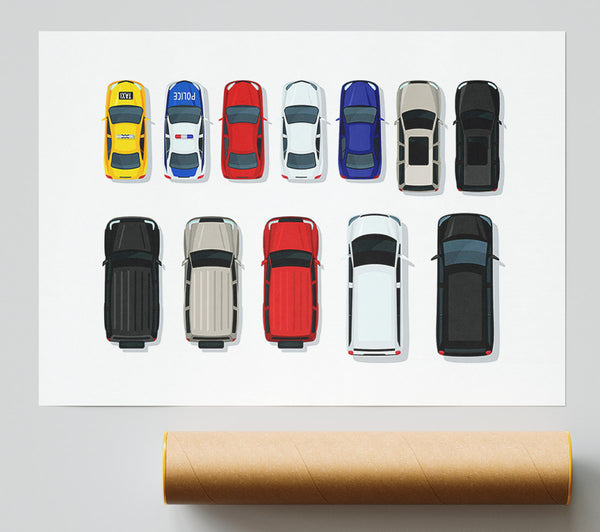 Car Selection Poster