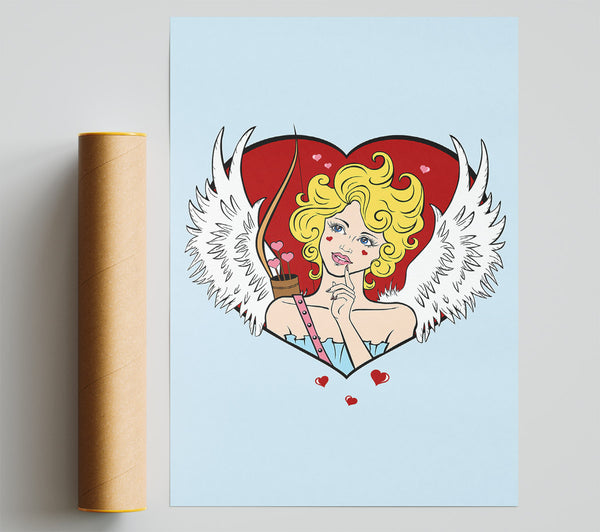 Cupid Love Finder Print